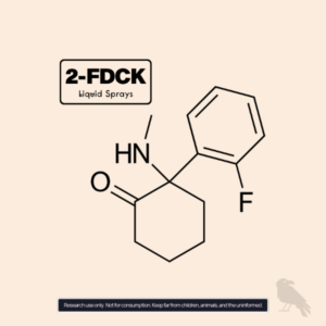 2-FDCK Molecule – EU arylcyclohexylamine liquid spray compound