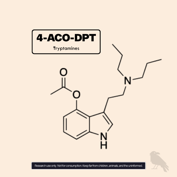 4-aco-dpt-molecule-structure-tryptamine-ester-format-eu 4-AcO-DPT molecule structure Acetoxy tryptamine ester compound EU