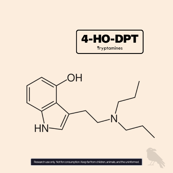 4-ho-dpt-molecule-structure-eu-tryptamine 4-HO-DPT molecular structure hydroxy DPT analogue within the psilocin lineage